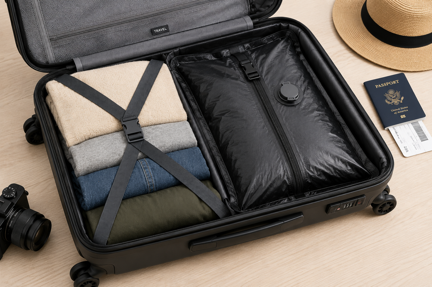 TravelVac™ Reise-Kompressionssystem
