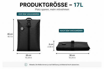 TravelVac™ Reise-Kompressionssystem